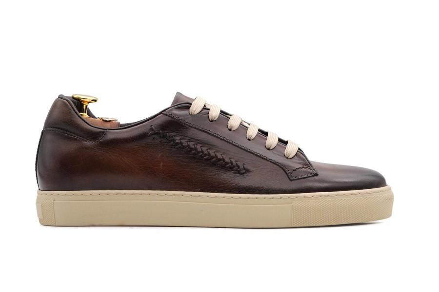 Sneakers Harris Shoes 1913 | Leather Sneakers Brown