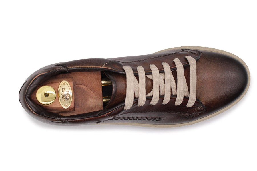 Sneakers Harris Shoes 1913 | Leather Sneakers Brown