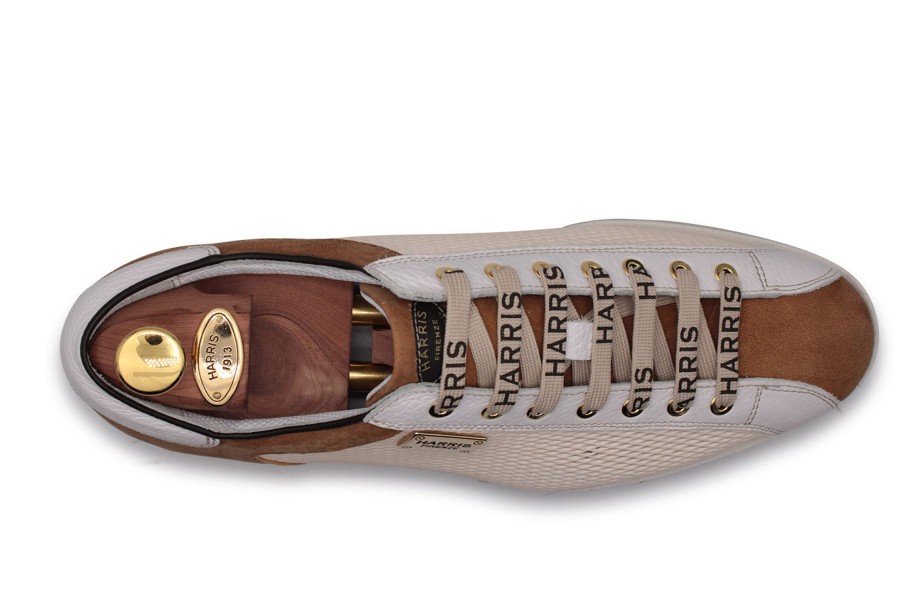 Outlet Harris Shoes 1913 | Leather Sneakers Beige