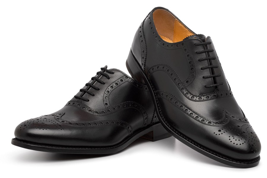 Lace-Up Harris Shoes 1913 | Leather Stringed Nero