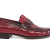 Outlet Harris Shoes 1913 | Leather Moccasin Rosso