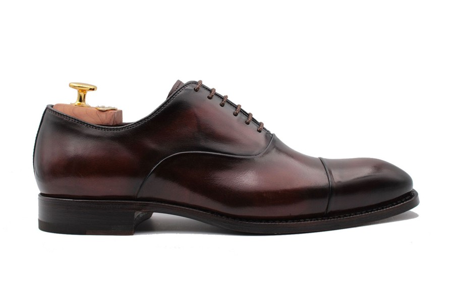 Outlet Harris Shoes 1913 | Leather Stringed Brown