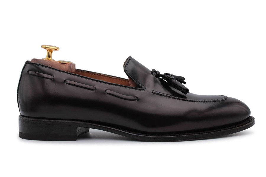 Mocassins Harris Shoes 1913 | Leather Moccasin Bordeaux