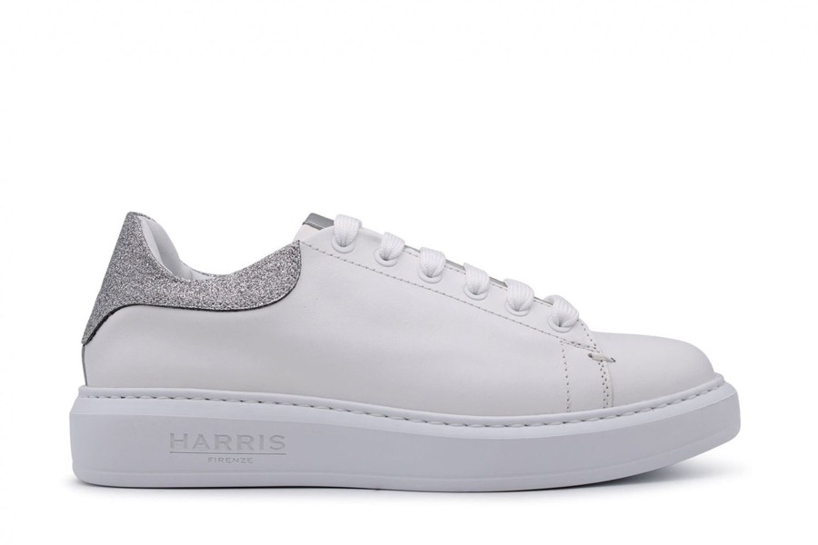 Woman Harris Shoes 1913 | Leather Sneakers White