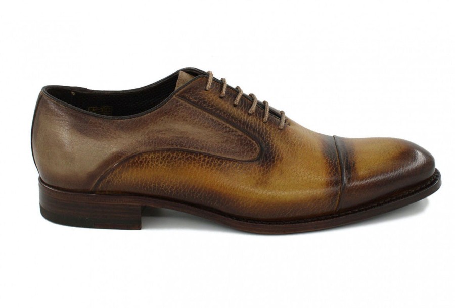 Outlet Harris Shoes 1913 | Leather Stringed Brown