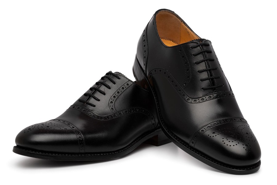 Lace-Up Harris Shoes 1913 | Leather Stringed Nero