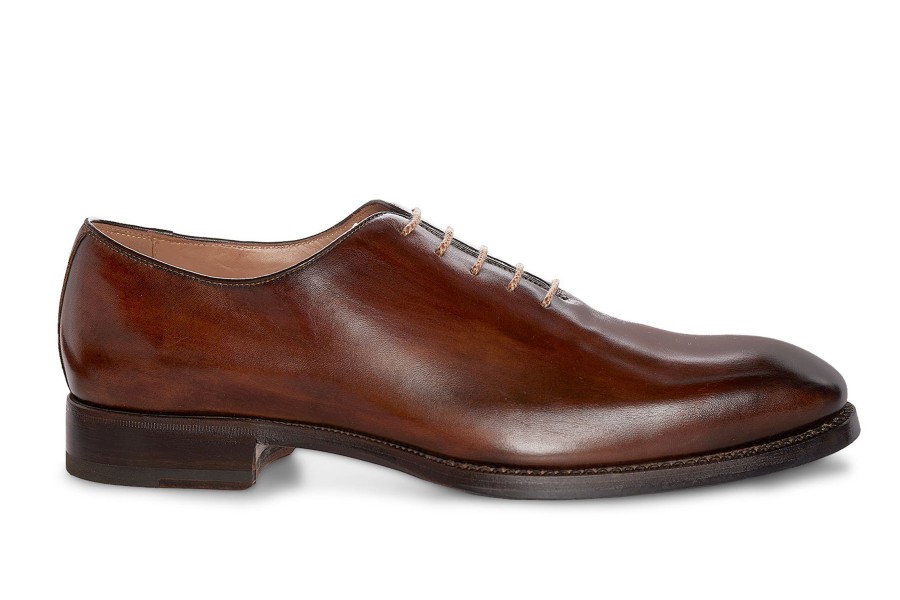 Outlet Harris Shoes 1913 | Leather Stringed Brown