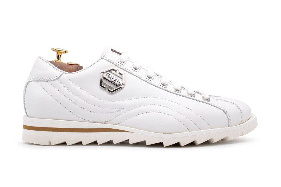 Sneakers Harris Shoes 1913 | Sneakers In Pelle White