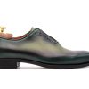 Lace-Up Harris Shoes 1913 | Leather Stringed Green