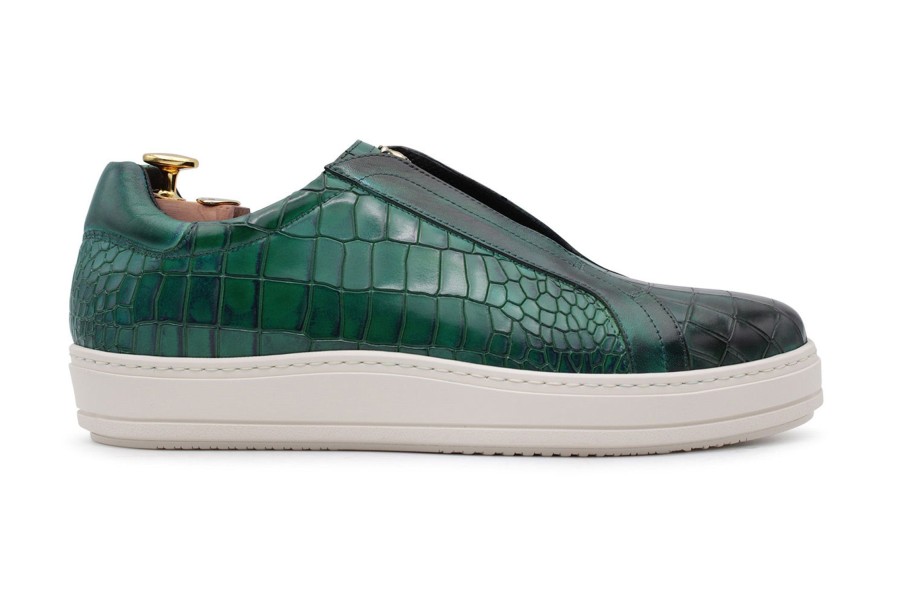 Outlet Harris Shoes 1913 | Leather Sneakers Verde