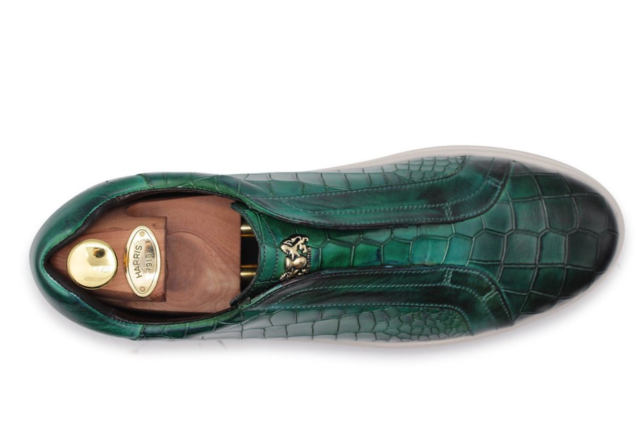 Outlet Harris Shoes 1913 | Leather Sneakers Verde