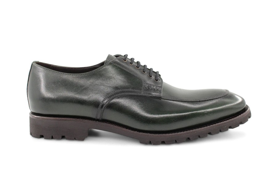 Outlet Harris Shoes 1913 | Leather Stringed Verde