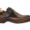 Outlet Harris Shoes 1913 | Mono Leather Buckle Marrone