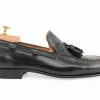 Outlet Harris Shoes 1913 | Leather Moccasin Nero