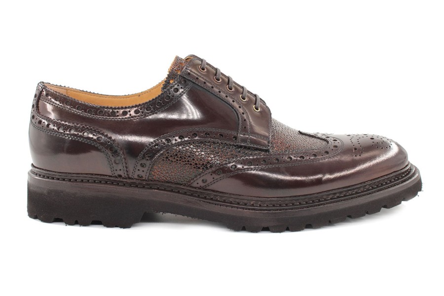 Outlet Harris Shoes 1913 | Leather Stringed Brown