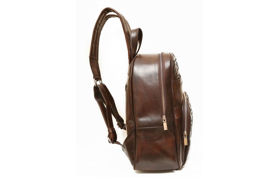 Accessories Harris Shoes 1913 | Leather Backpack Brown