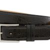 Accessories Harris Shoes 1913 | Crocodile Belt Nero