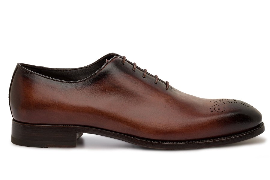 Outlet Harris Shoes 1913 | Leather Stringed Brown