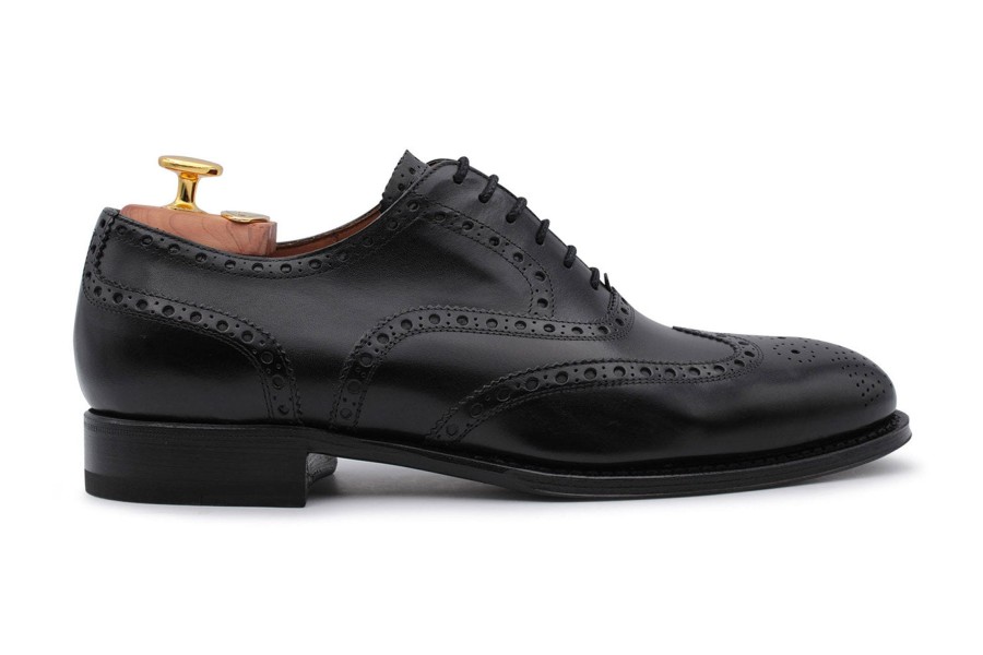 Lace-Up Harris Shoes 1913 | Leather Stringed Black