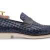 Outlet Harris Shoes 1913 | Leather Moccasin Blue