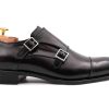 Buckles Harris Shoes 1913 | Double Leather Buckle Marrone