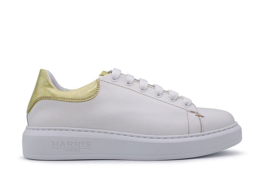 Woman Harris Shoes 1913 | Leather Sneakers White