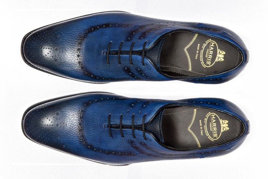 Outlet Harris Shoes 1913 | Tightened In The Skin Blu