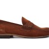 Woman Harris Shoes 1913 | Suede Loafer Tobacco