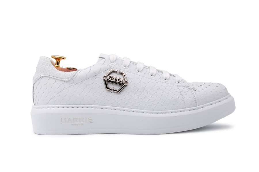 Sneakers Harris Shoes 1913 | Leather Sneakers White