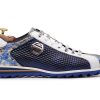 Sneakers Harris Shoes 1913 | Leather Sneakers Blue