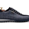 Sneakers Harris Shoes 1913 | Leather Sneakers Blue