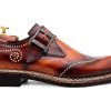 Buckles Harris Shoes 1913 | Mono Leather Buckle Brown