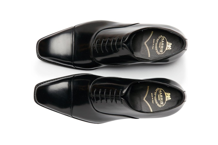 Lace-Up Harris Shoes 1913 | Leather Stringed Nero