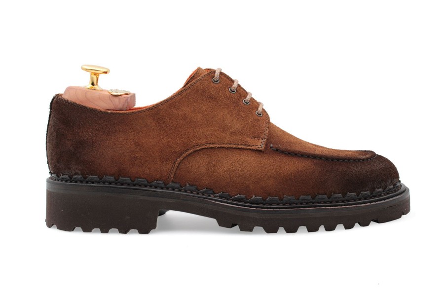 Outlet Harris Shoes 1913 | Leather Stringed Marrone