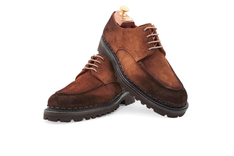 Outlet Harris Shoes 1913 | Leather Stringed Marrone