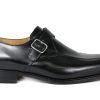 Outlet Harris Shoes 1913 | Mono Leather Buckle Nero