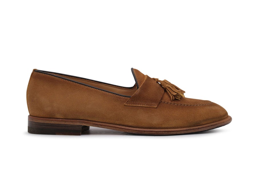 Woman Harris Shoes 1913 | Leather Loafer Brown