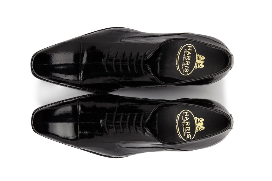 Lace-Up Harris Shoes 1913 | Stringed In Eel Nero