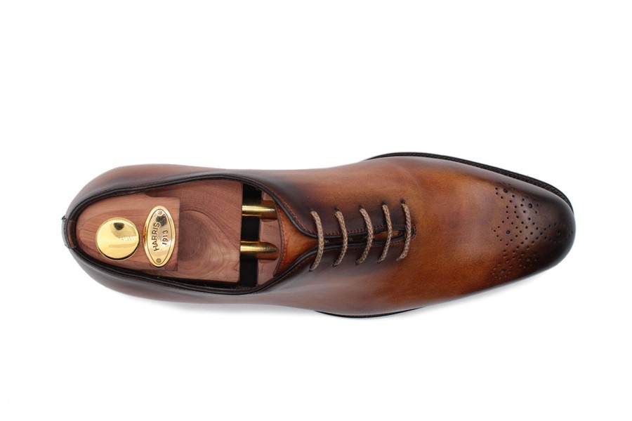 Outlet Harris Shoes 1913 | Leather Stringed Marrone