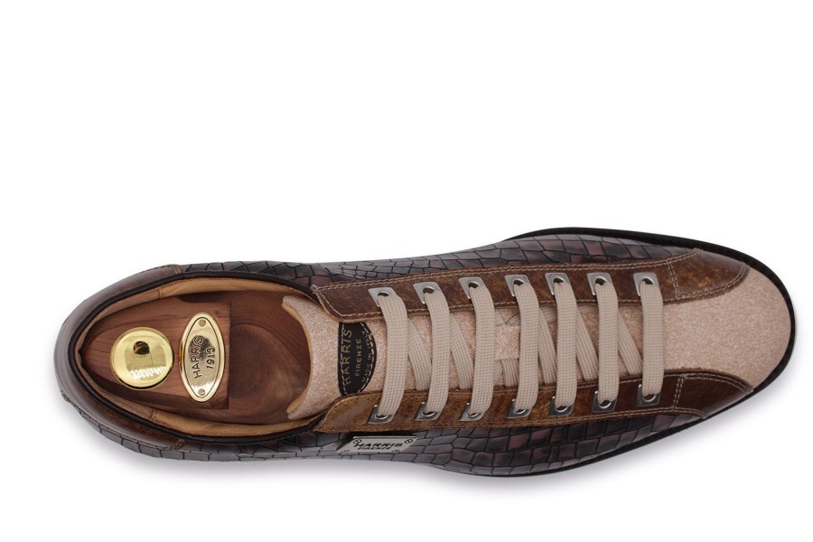 Sneakers Harris Shoes 1913 | Leather Sneakers Brown