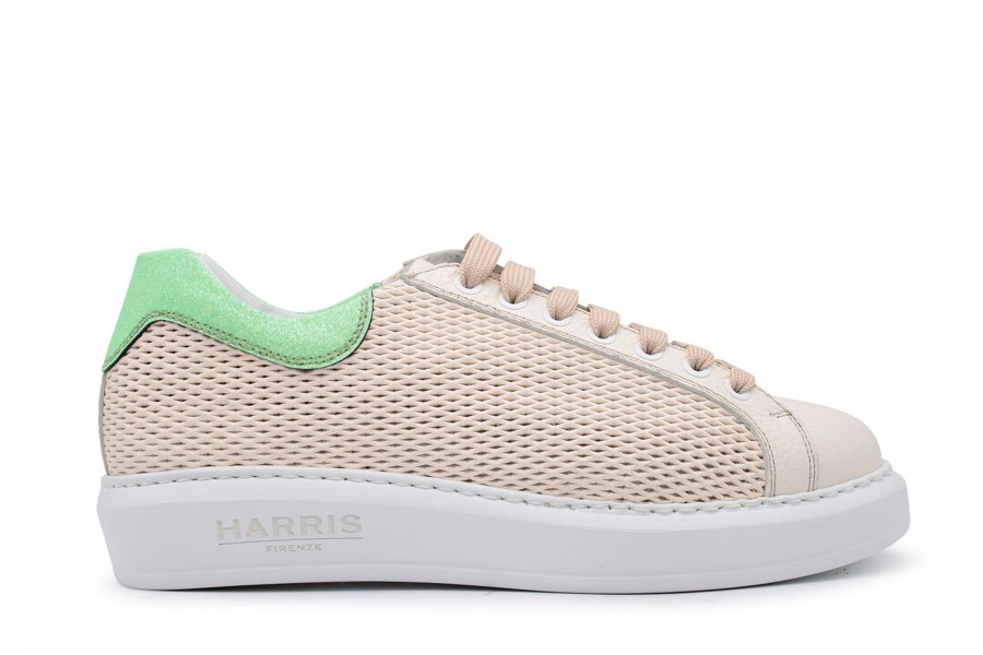 Woman Harris Shoes 1913 | Ledersneaker Beige