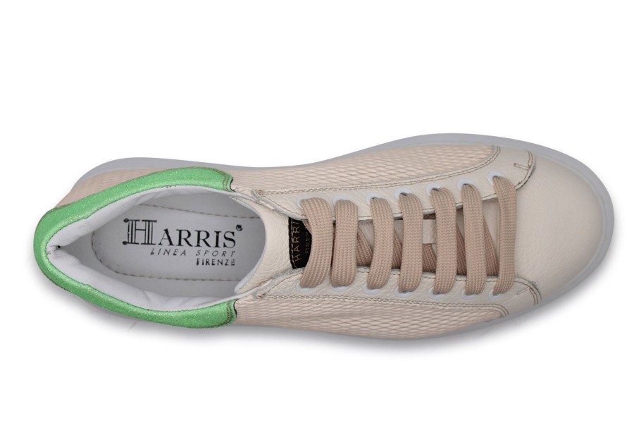 Woman Harris Shoes 1913 | Ledersneaker Beige