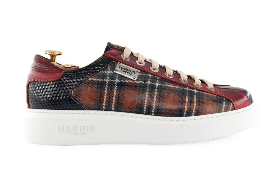 Outlet Harris Shoes 1913 | Leather Sneakers Marrone