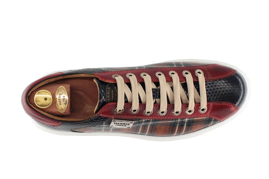 Outlet Harris Shoes 1913 | Leather Sneakers Marrone