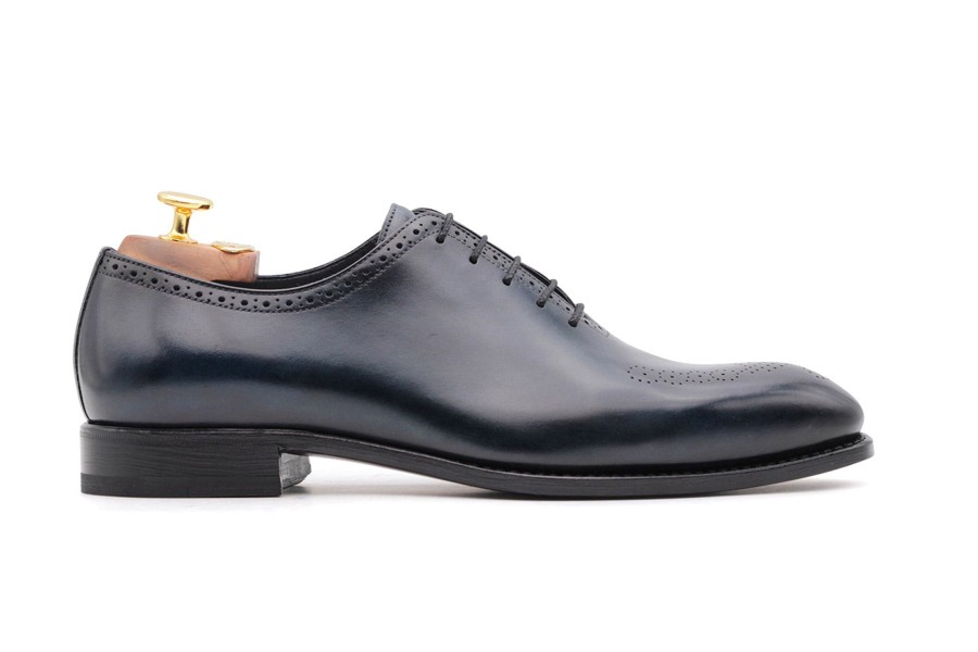 Lace-Up Harris Shoes 1913 | Leather Stringed Blu