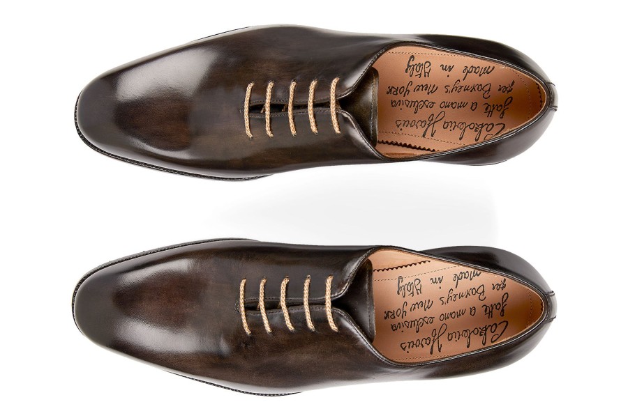 Outlet Harris Shoes 1913 | Leather Stringed Brown