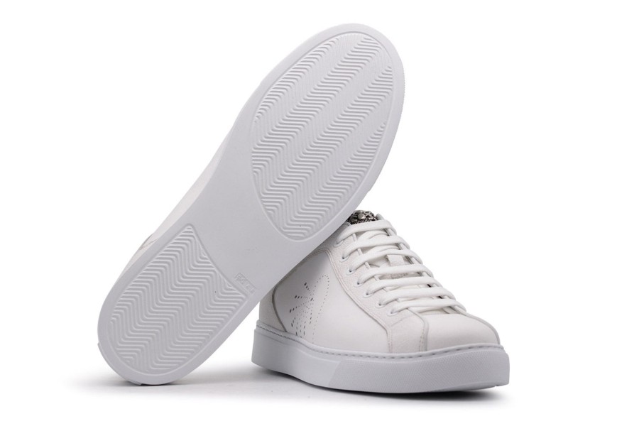 Sneakers Harris Shoes 1913 | Leather Sneakers Bianco