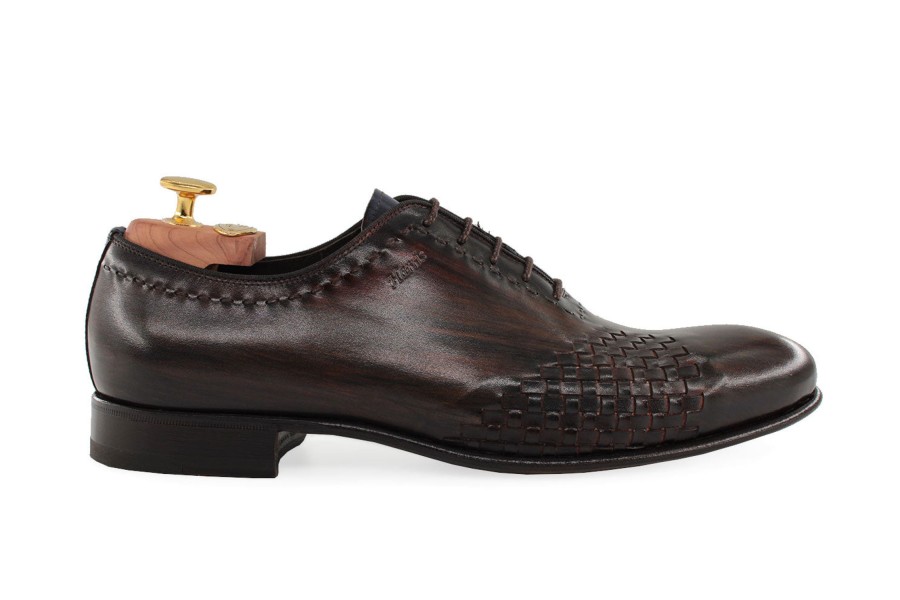 Outlet Harris Shoes 1913 | Leather Stringed Brown