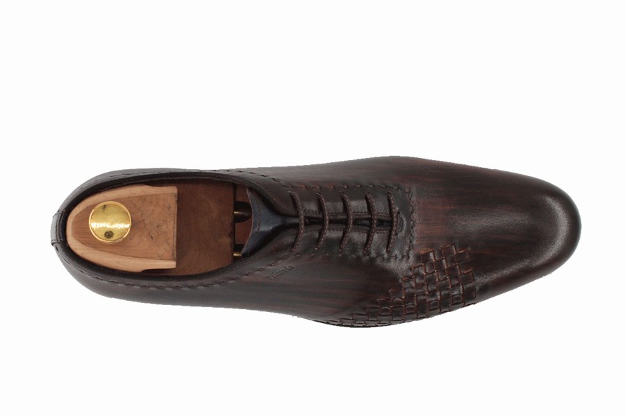 Outlet Harris Shoes 1913 | Leather Stringed Brown