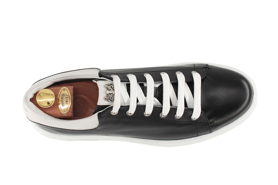 Outlet Harris Shoes 1913 | Leather Sneakers Nero